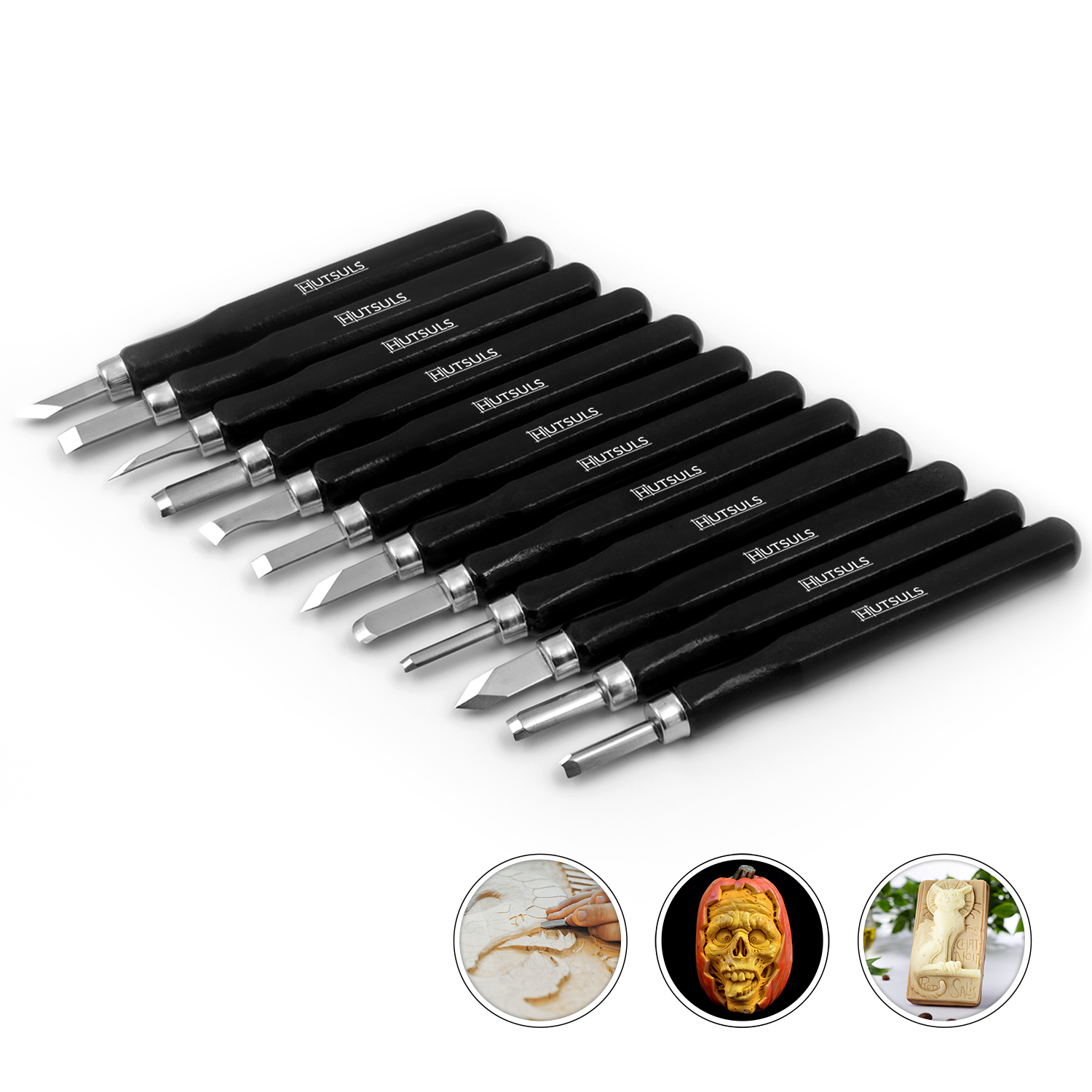 01 - amz - 12 pieces wood carving set 016H